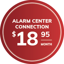 Alarm center connection $18.95/month